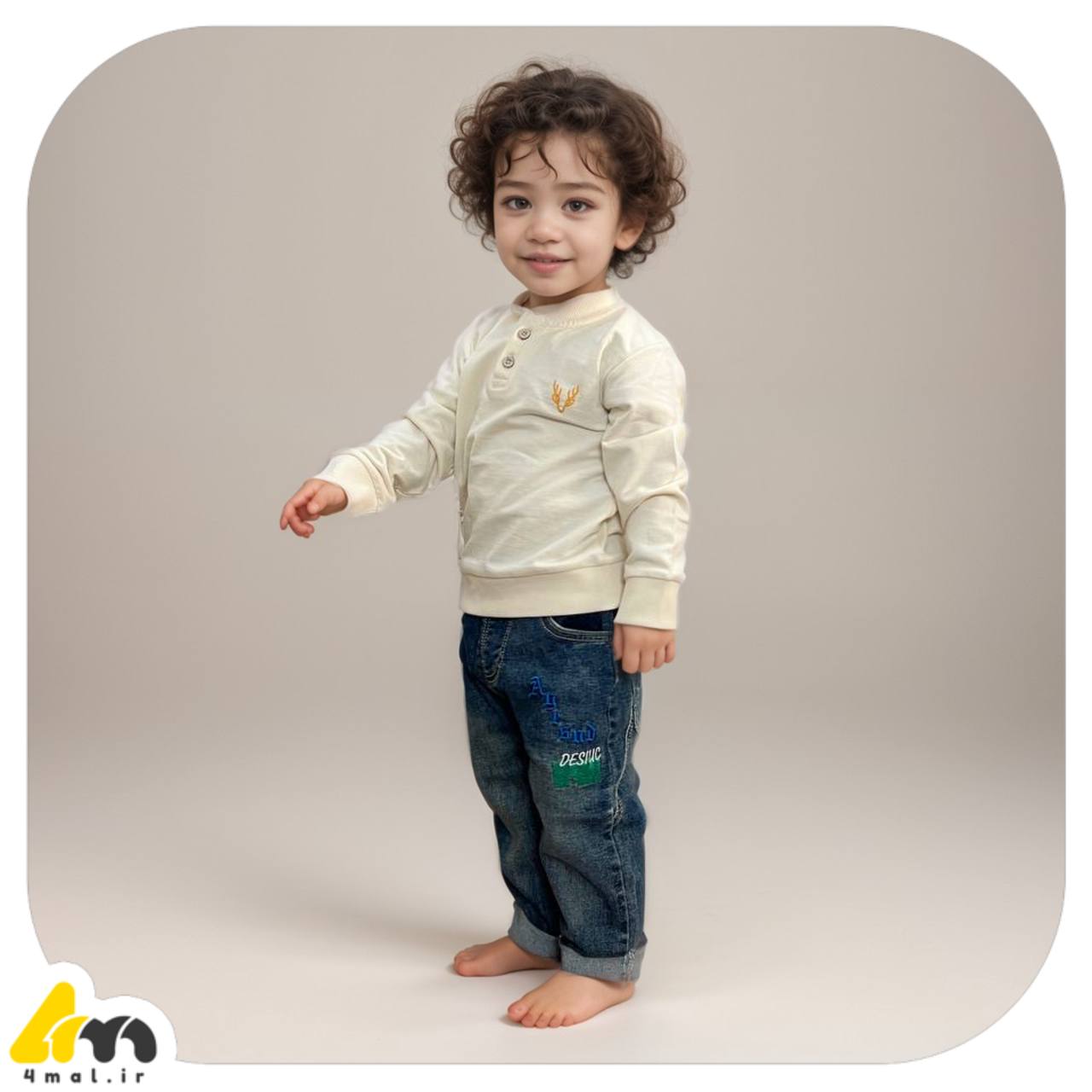 بلوز یقه ژاپنی دورس دونخ | فرمال 4mal