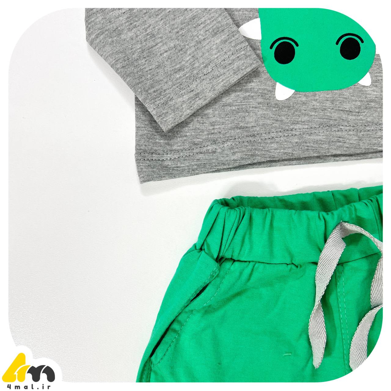 بلوز شلوار طرح تمساح فرمال - 4mal