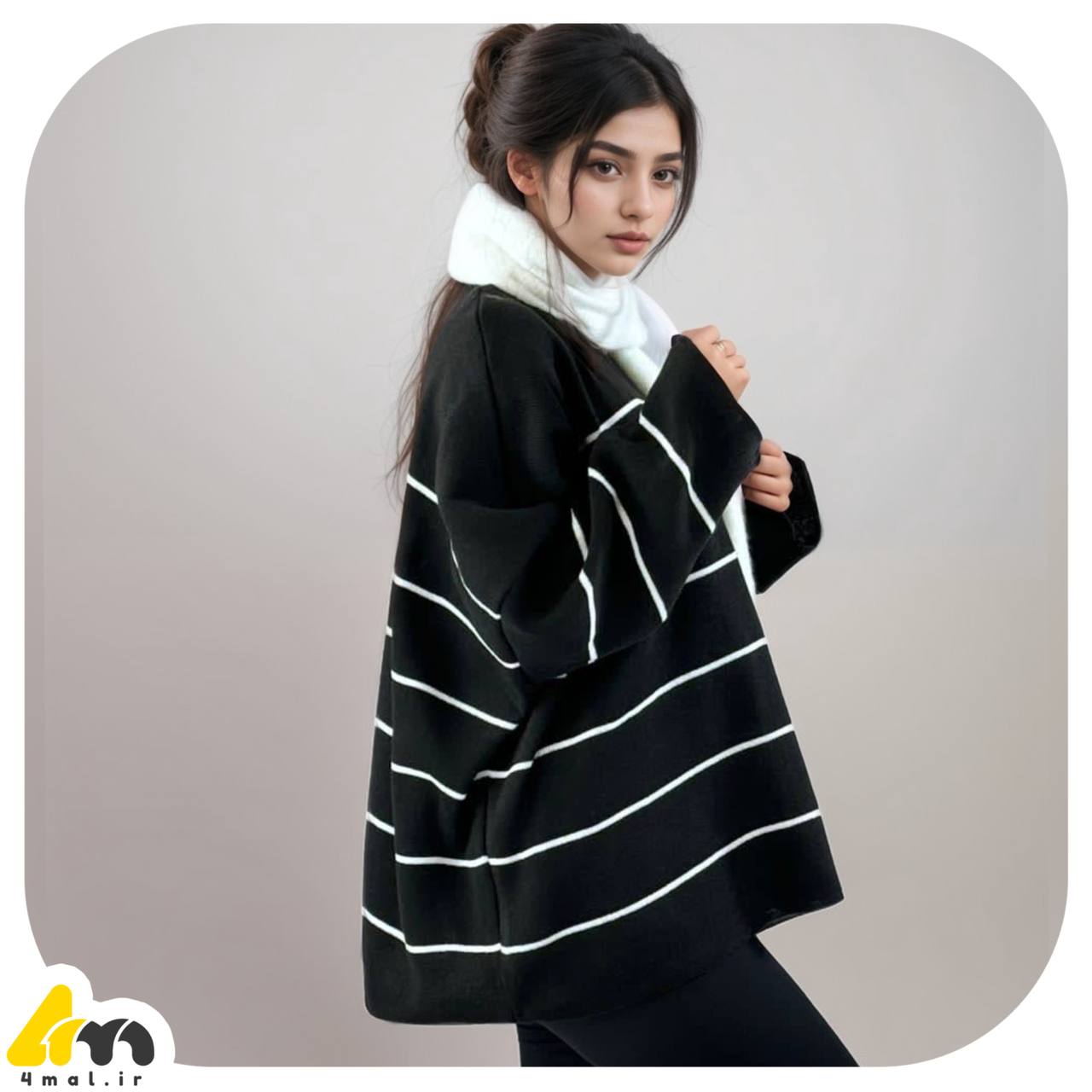 بافت راه راه اورسایز | فرمال - 4mal