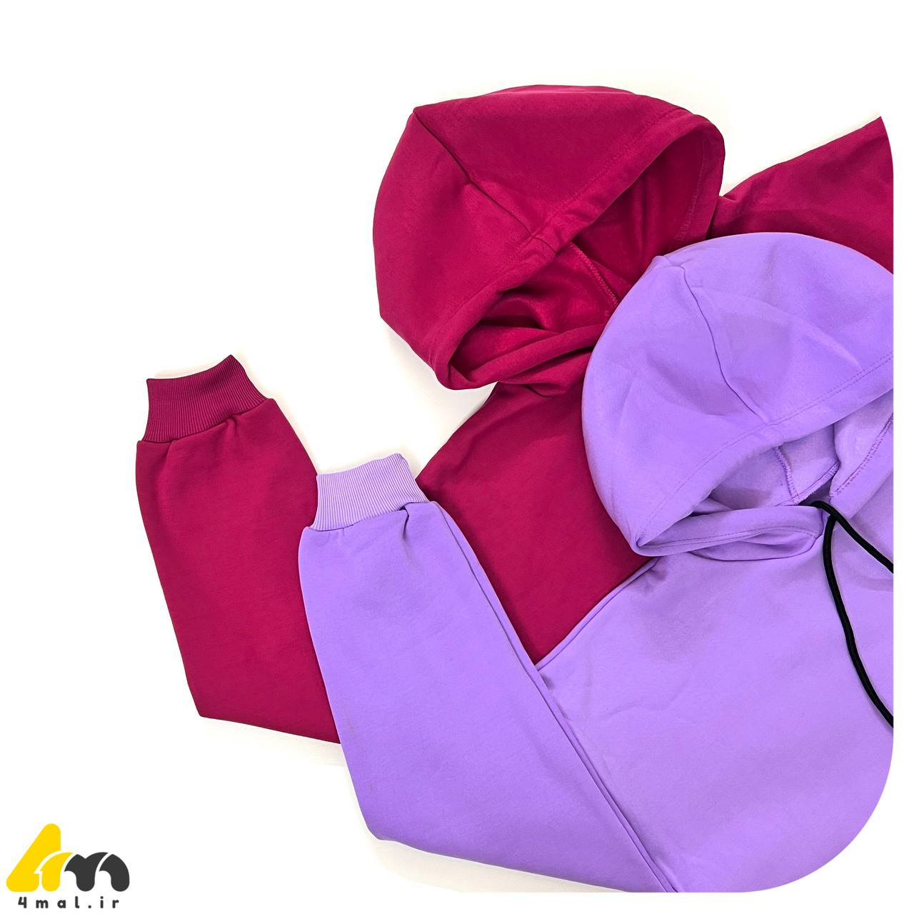 هودی کلاه دار کرکی ضخیم فرمال - 4mal