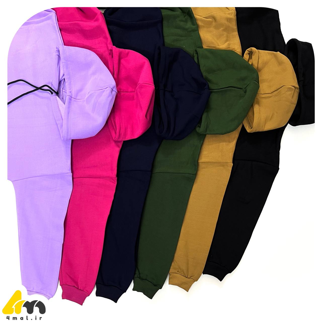 هودی کلاه دار کرکی ضخیم فرمال - 4mal