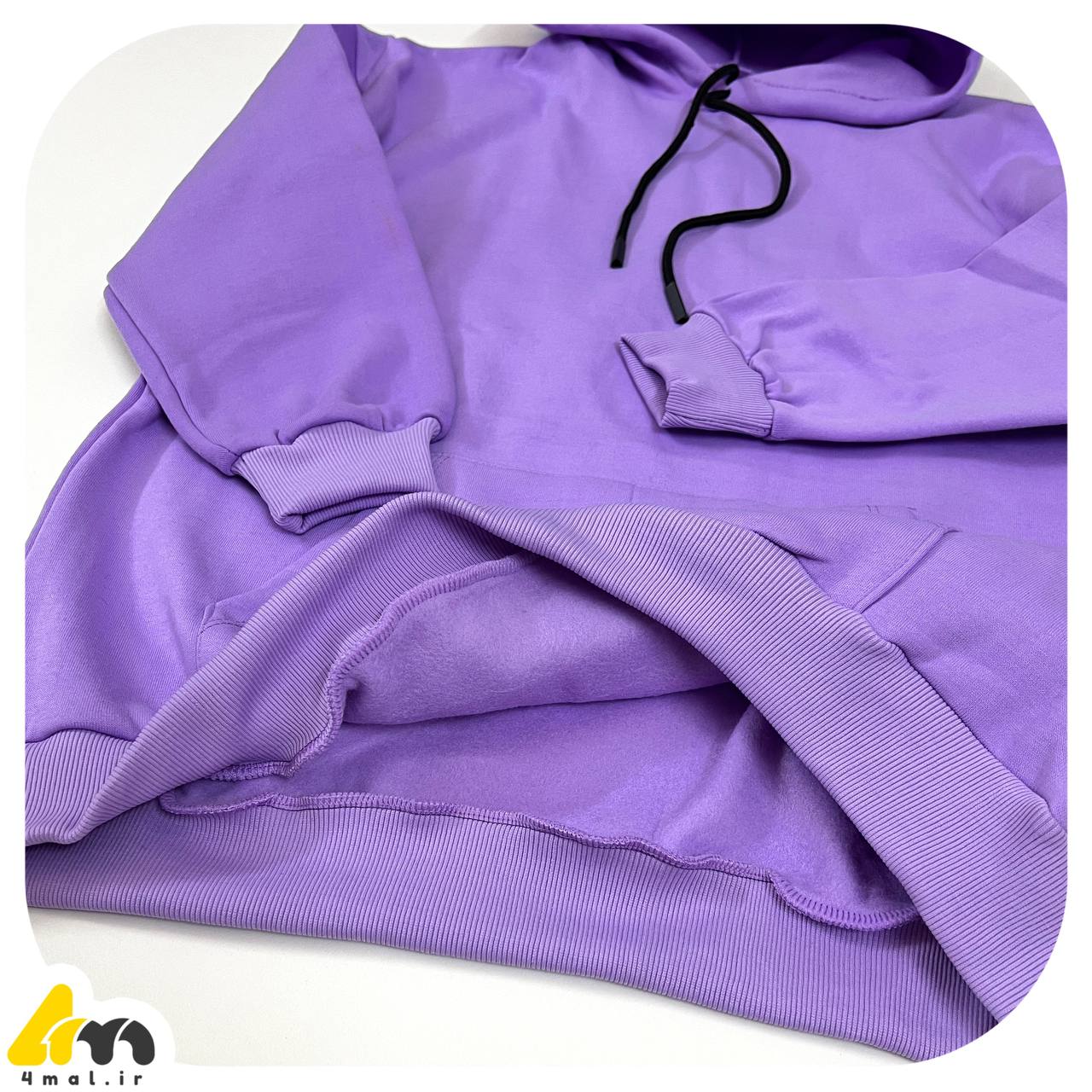 هودی کلاه دار کرکی ضخیم فرمال - 4mal