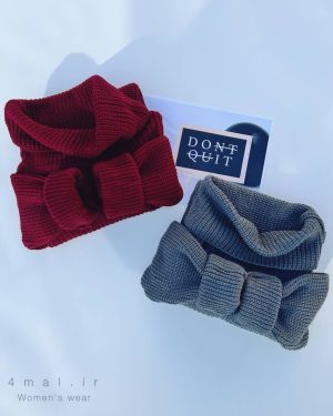 بلوز بافت یقه شل زنانه فرمال - 4mal