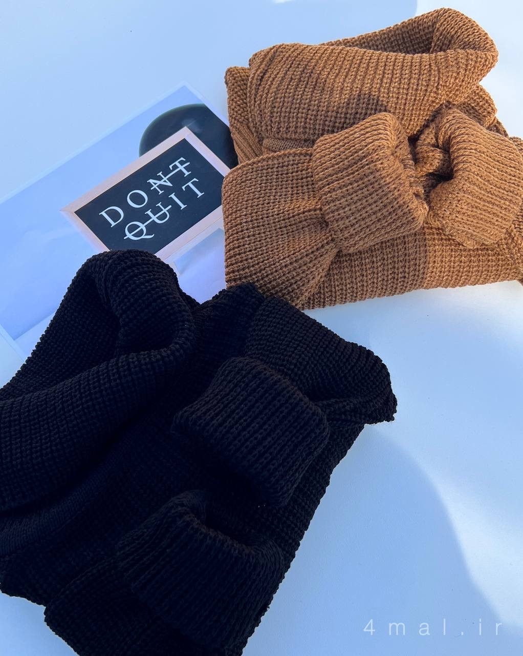 بلوز بافت یقه شل زنانه فرمال - 4mal