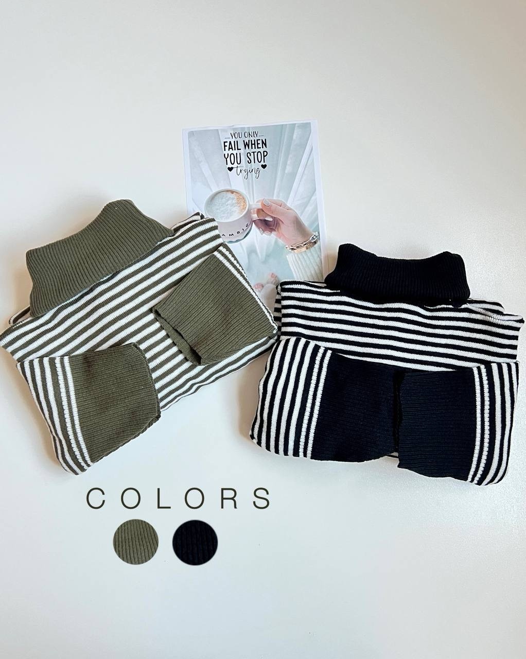 بافت یقه شل راه راه فرمال - 4mal