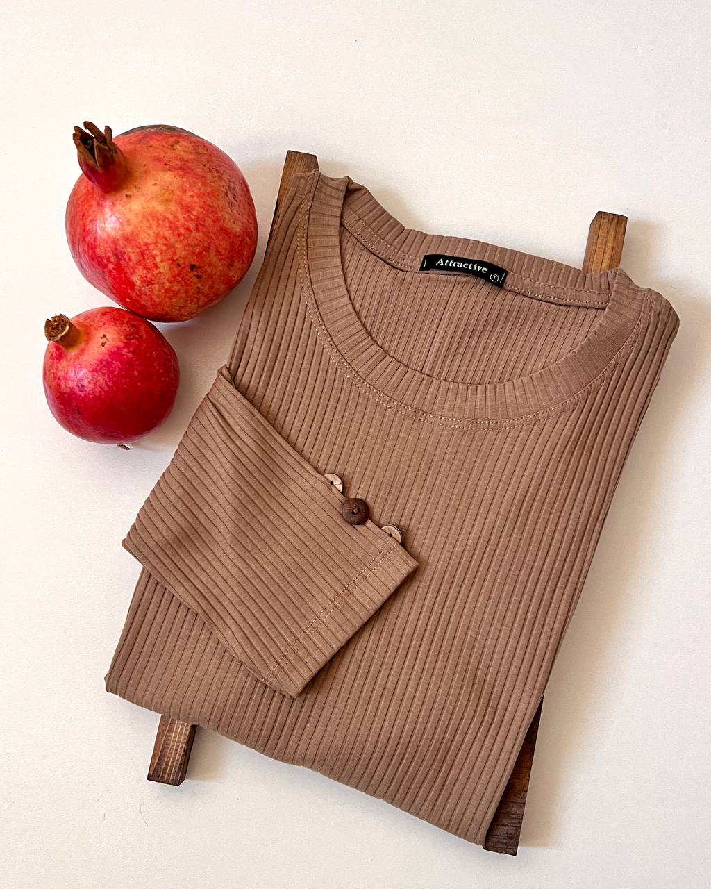 بلوز آستین بلند کرکره ای - فرمال 4mal