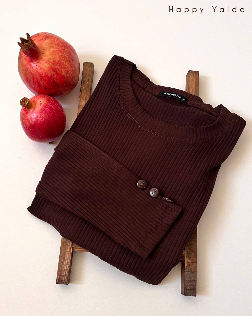 بلوز آستین بلند کرکره ای - فرمال 4mal