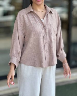 شومیز شاین تک جیب