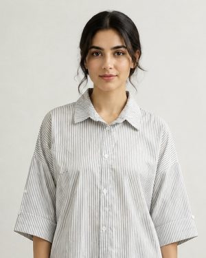 شومیز بیسیک راه راه